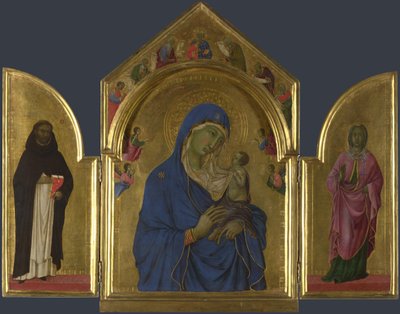 Trittico di Londra di Duccio da Duccio di Buoninsegna